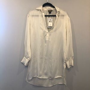 Rare rugby by ralph lauren 100% silk shirt